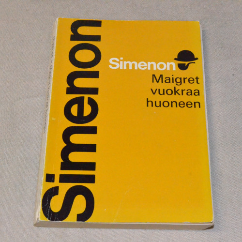 Georges Simenon Maigret vuokraa huoneen